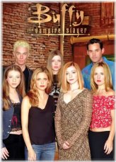 Buffy and the Gang Fridge Magnet: Season 7 Cast Photo