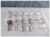 Glass Perfume Bottle Stoppers Set