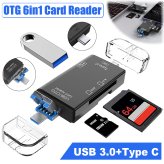 Multi-Functional USB 3.0 Card Reader and Adapter for Android and PC