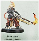 Imperial Zealot Pious Vorne