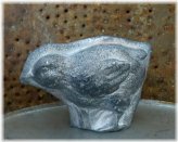 Rustic Tin Easter Chick Chocolate Mold Figurine