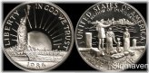 Ellis Island Gem Proof Half Dollar (1986)