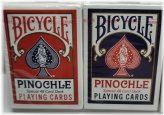 Pinochle Special Playing Cards - Blue & Red Decks