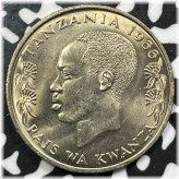 Tanzanian Shilling 1966 - High Grade Limited Availability