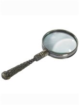 Bronze Rococo Magnifying Glass