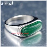 Jade Stone Band Ring