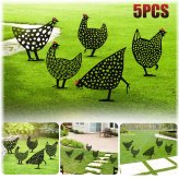 Clucky Charm Garden Decor Set