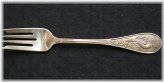 Audubon Pattern Sterling Silver Salad Fork