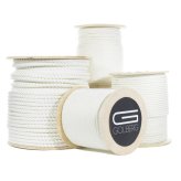 White Twist Nylon Cord by Golberg - USA Made and Available in Various Sizes and Lengths