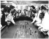 Vintage Las Vegas Craps Table Snapshot