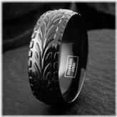 Midnight Tread Men's Ring