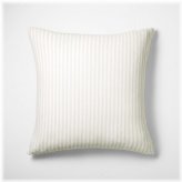 Natural Stripe Linen Blend Pillow Sham