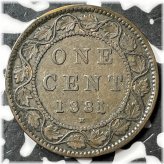 Victorian Era Canadian Copper Coin