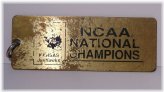 1988 Jayhawks Championship Keychain - NCAA Ticket Design