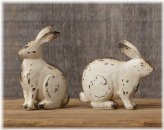 Whimsical Hopper Duo - Rustic Farmhouse Collectibles