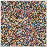 Rainbow Pebbles Cotton Fabric