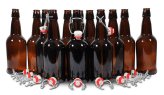 Amber EZ Cap Brew Bottles