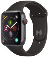 Space Gray 44MM Watch with GPS and LTE Connectivity