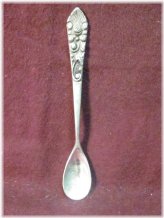 Vintage Sterling Silver Salt Spoon