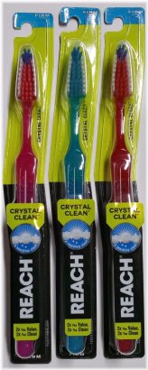 Crystal Clean Firm Bristle Toothbrush