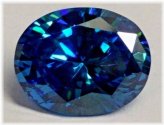 Blue Ice Oval Gemstones