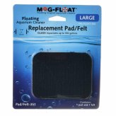 GlideClean Glass Scraper & Felt Pad Kit for Fish Tanks