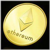 2021 Ethereum Commemorative Gold-Plated Coin for Collectors