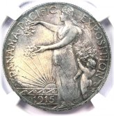Panama Pacific Half Dollar - 1915-S NGC Uncirculated Detail