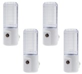 Luminous Dusk-to-Dawn LED Lights (4 Pack)