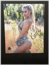 Kindly Myers Signed 8x10 Playboy Photo with Beckett COA