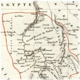 Nubia and Egypt Antique Map Collection