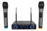 Dual UHF Handheld Wireless Microphone System with Digital Display by Rockville