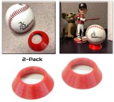 Cardinal Red Ball Holder Stand