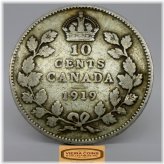 1919 Canadian Silver Dime