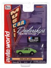 Green Lightning AMC AMX Slot Car