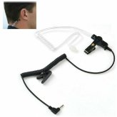 Acoustic Tube Earpiece Headset for Motorola Speaker Mic with Listen-Only Feature