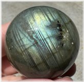 Mystic Flash Labradorite Sphere