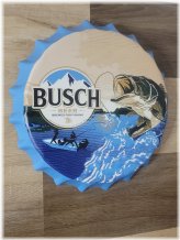 Vintage Fishing Themed Beer Sign