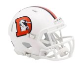 Broncos 2023 Alternate Speed Riddell Mini Helmet