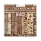 Coffee and Chocolate Maxi Backgrounds 12x12 Double Faced Paper