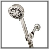 PulseFlow Brushed Nickel Hand Held Shower Head