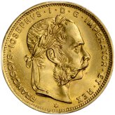 Franz Joseph I Gold Coin from Austria's Imperial Era (1892)