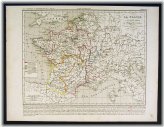 Medieval France Map by Houze