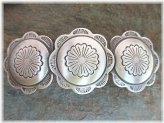 Silver Concho Hair Barrette