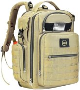 Brown Canvas Diaper Backpack