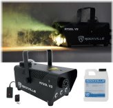 Elements FX Machine with Remote Control, Multi-Color LED, and Fog/Smoke Fluid