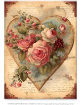 Floral Elegance Rice Paper Sheets