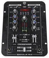 MixPro USB 2-Channel DJ Mixer with Cue Monitor and Talkover