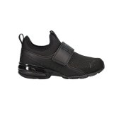 Black Slip-On Youth Sneakers