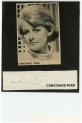 Ada's Signature: Constance Ford Autograph